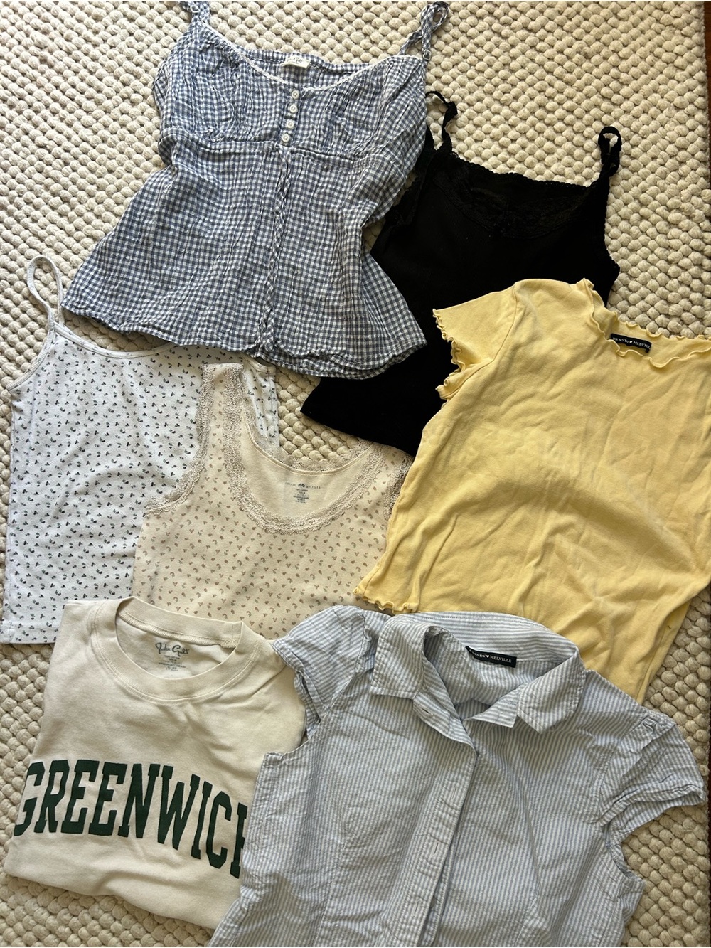 Brandy Melville 7 top bundle